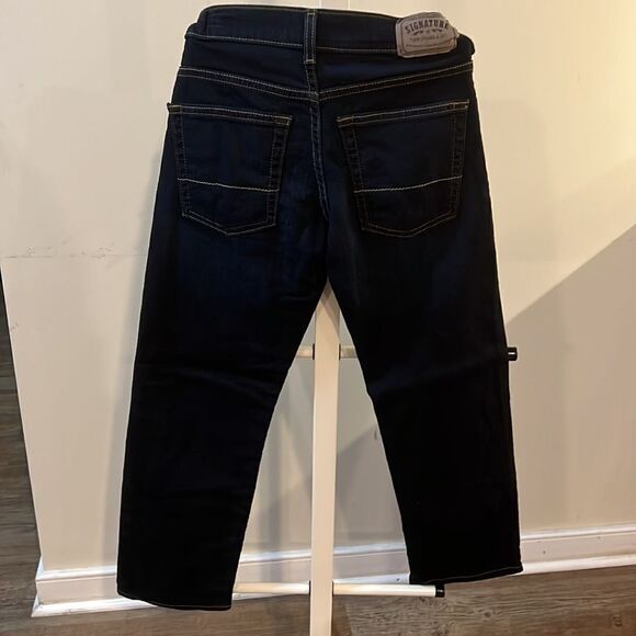 Levi Strauss Signature boys size 10 athletic adjustable jeans. - Picture 2 of 6